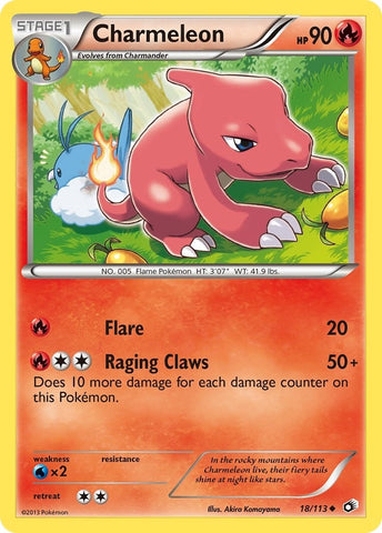 Image for Charmeleon (18/113) [Legendary Treasures]