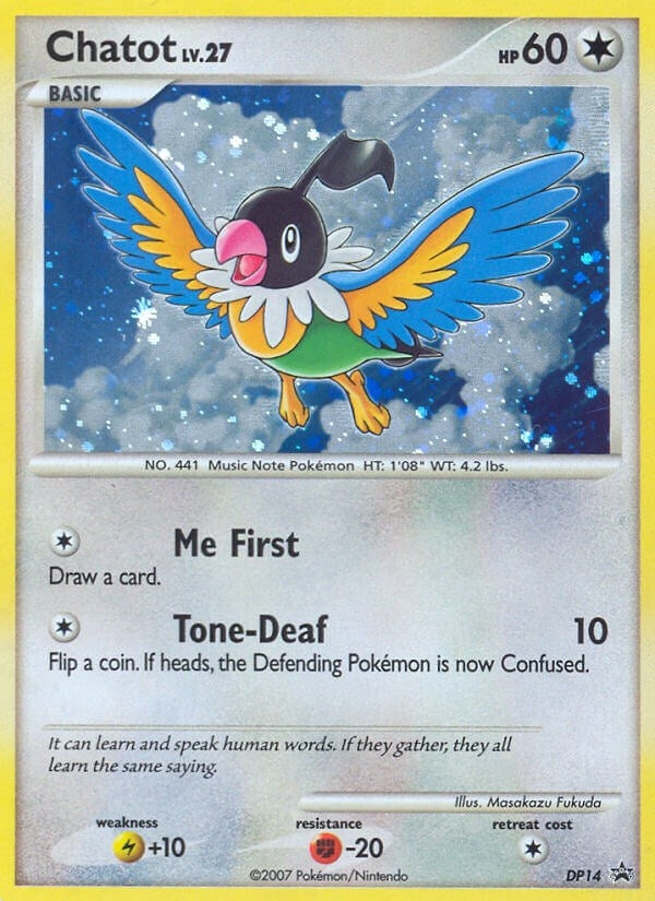 Image for Chatot (DP14) [Diamond and Pearl Promos]