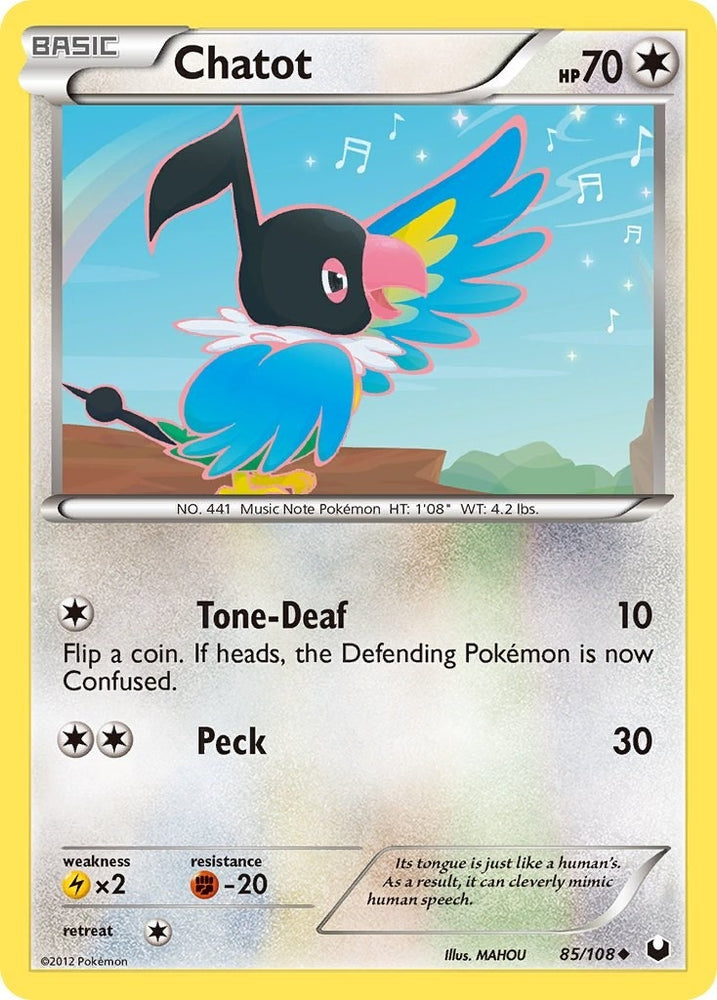 Image for Chatot (85/108) [Dark Explorers]