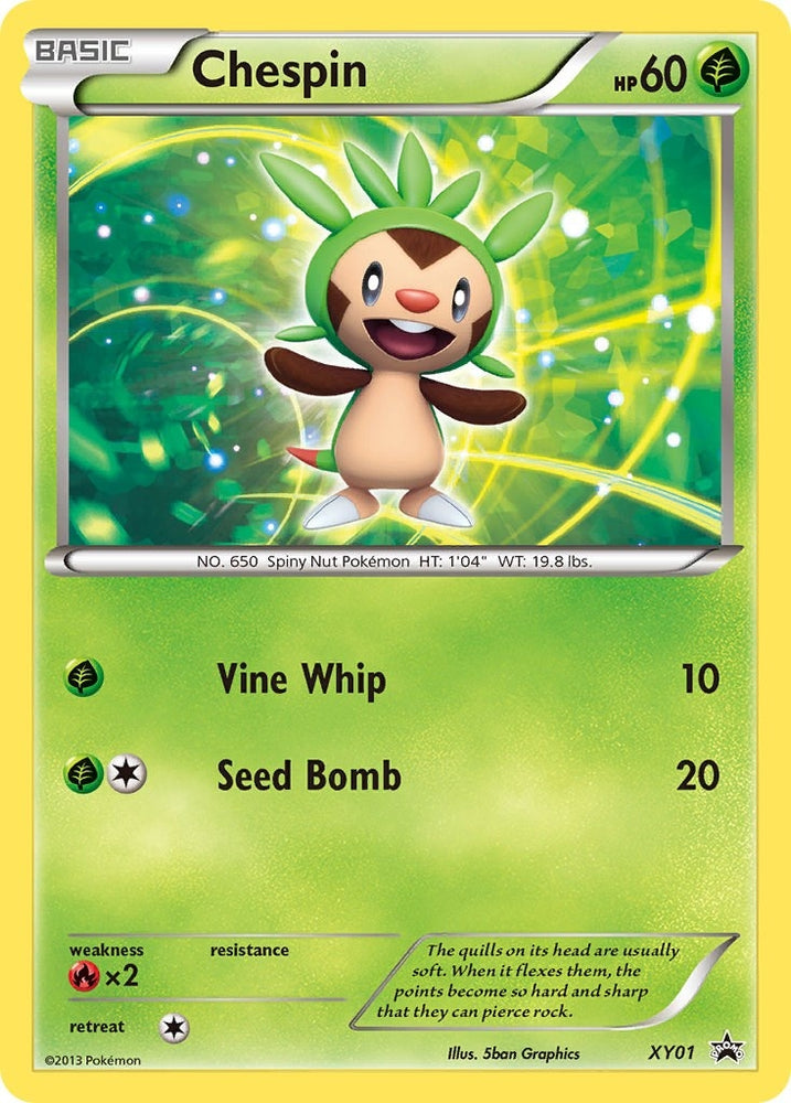 Image for Chespin - XY01 (XY01) [XY Promos]