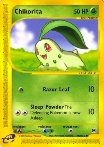 Image for Chikorita (100) (100/165) [Expedition]