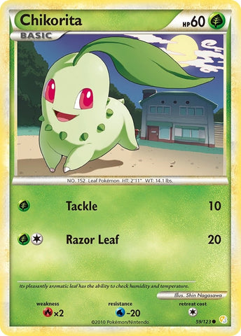 Image for Chikorita (59/123) [HeartGold SoulSilver]