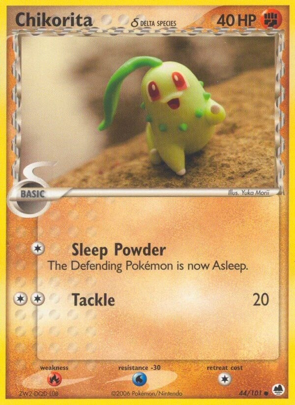 Image for Chikorita (Delta Species) (44/101) [Dragon Frontiers]