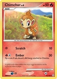 Image for Chimchar (76/130) [Diamond and Pearl]
