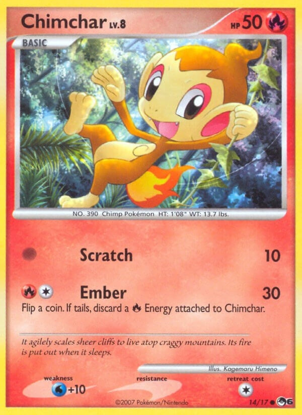 Image for Chimchar (014/017) [POP Series 6]