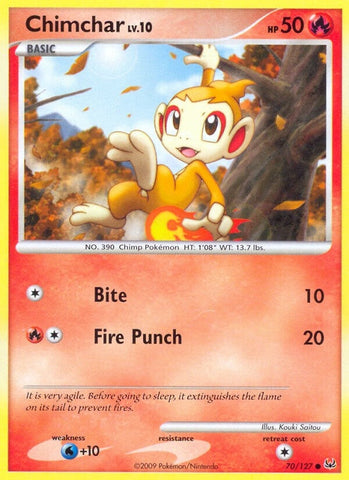 Image for Chimchar (70/127) [Platinum]