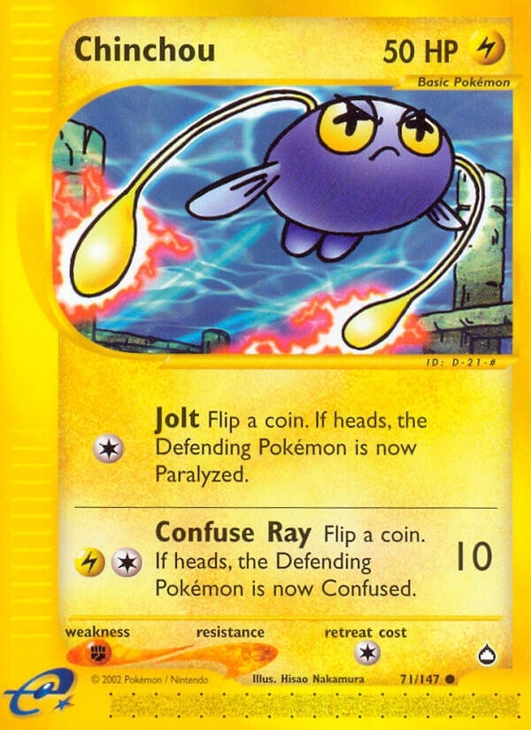 Image for Chinchou (71) (071/147) [Aquapolis]