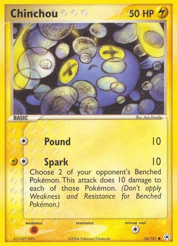 Image for Chinchou (56/101) [Hidden Legends]