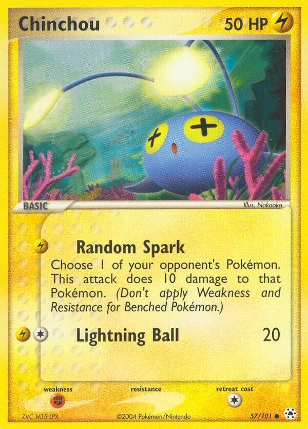 Image for Chinchou (57/101) [Hidden Legends]