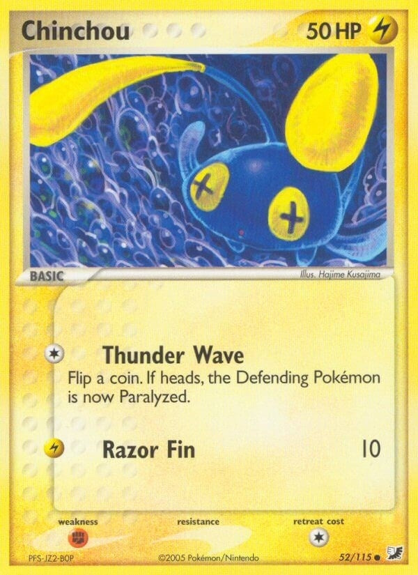 Image for Chinchou (52/115) [Unseen Forces]