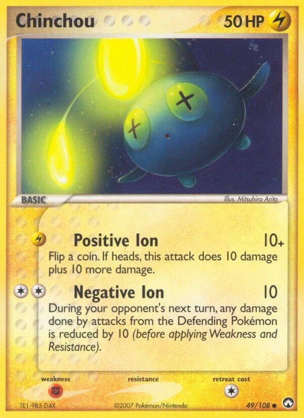 Image for Chinchou (49/108) [Power Keepers]