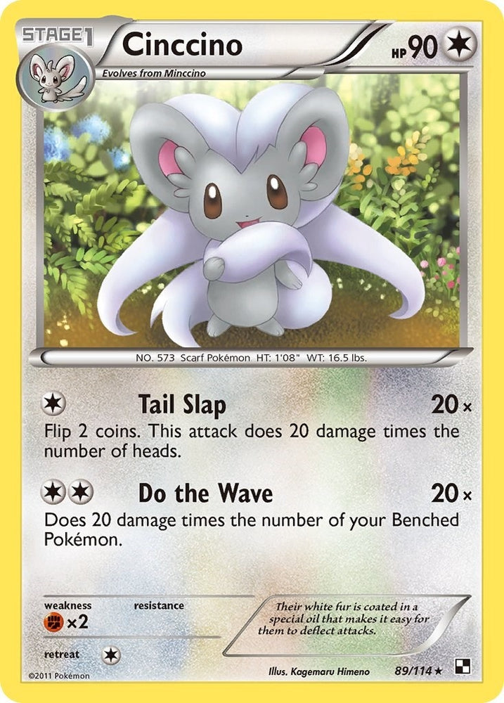 Image for Cinccino (89/114) [Black and White]