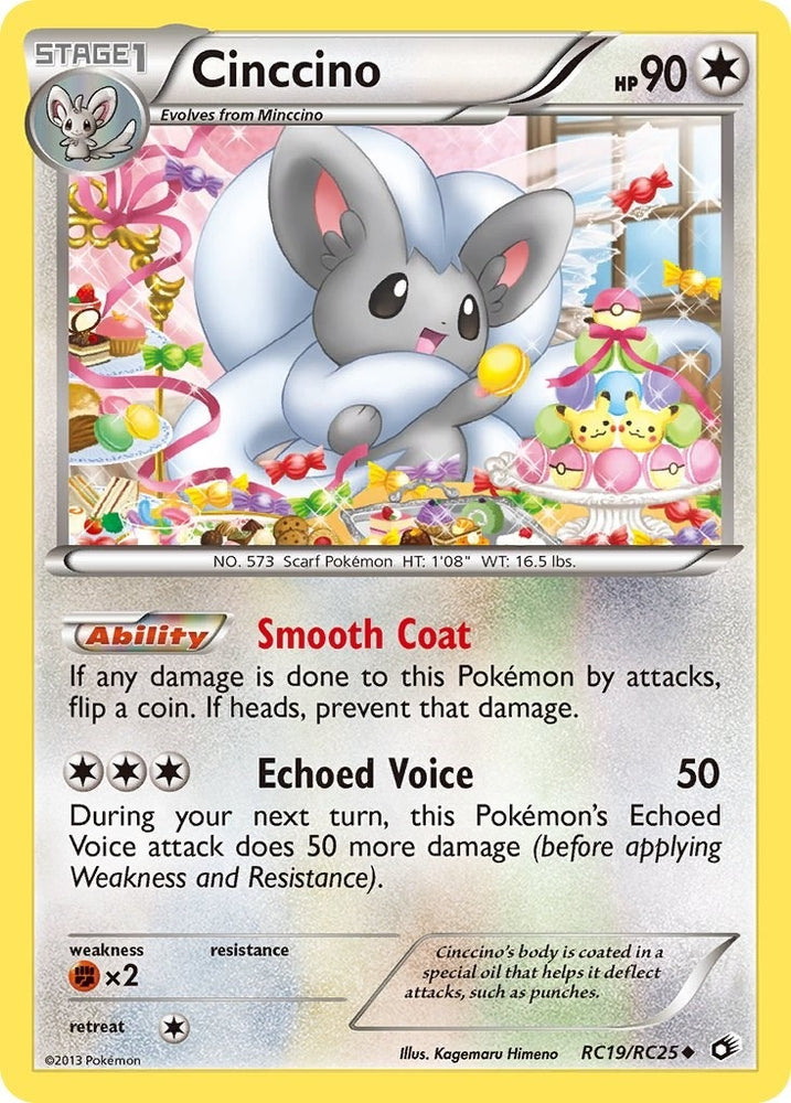 Image for Cinccino (RC19/RC25) [Legendary Treasures: Radiant Collection]