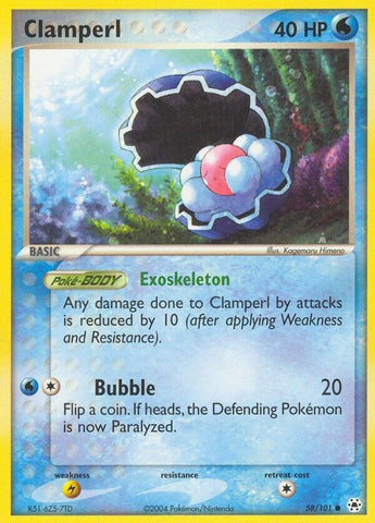 Image for Clamperl (58/101) [Hidden Legends]