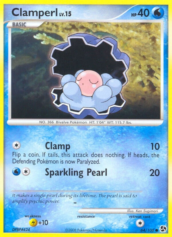 Image for Clamperl (64/106) [Great Encounters]