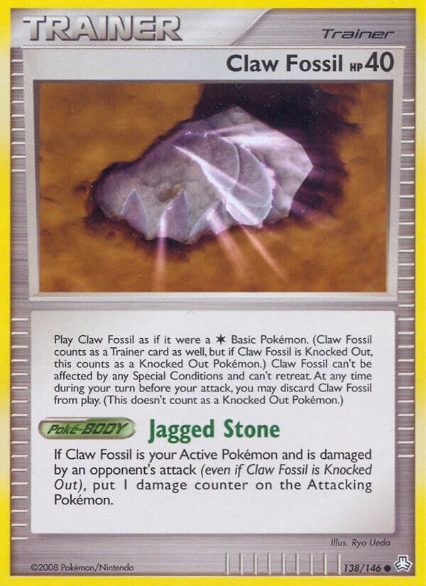 Image for Claw Fossil (138/146) [Legends Awakened]