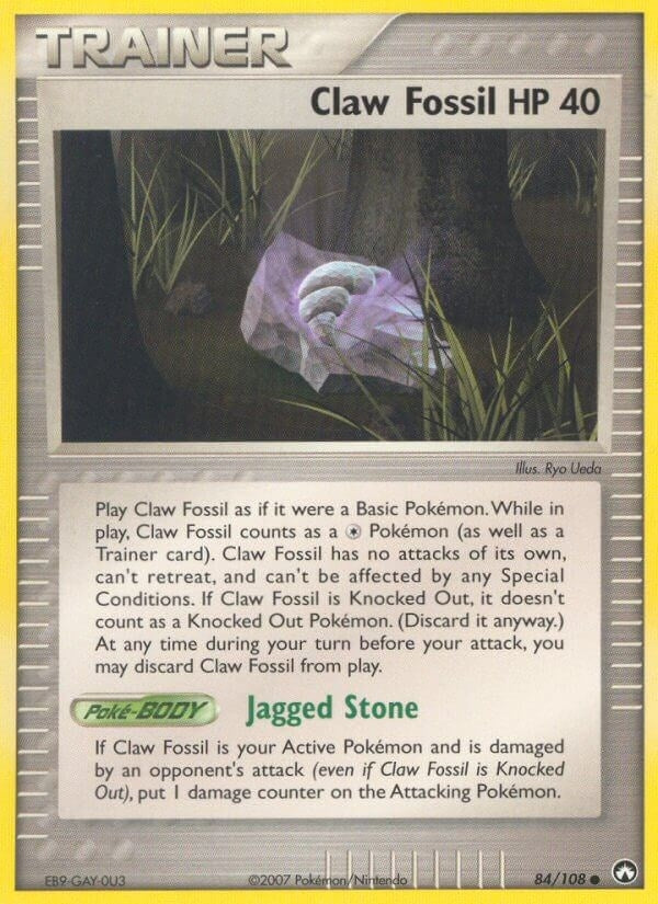 Image for Claw Fossil (84/108) [Power Keepers]