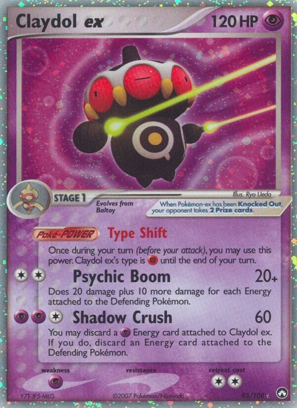 Image for Claydol ex (93/108) [Power Keepers]