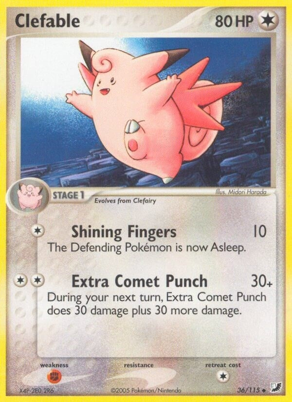 Image for Clefable (36/115) [Unseen Forces]
