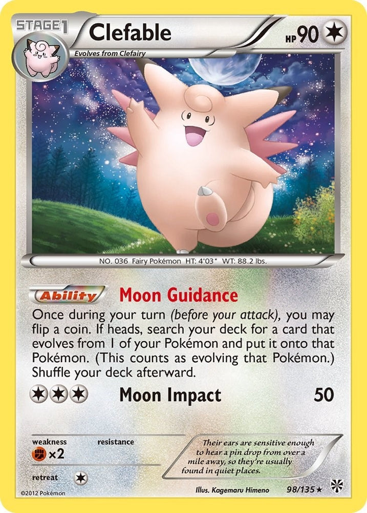 Image for Clefable (98/135) [Plasma Storm]