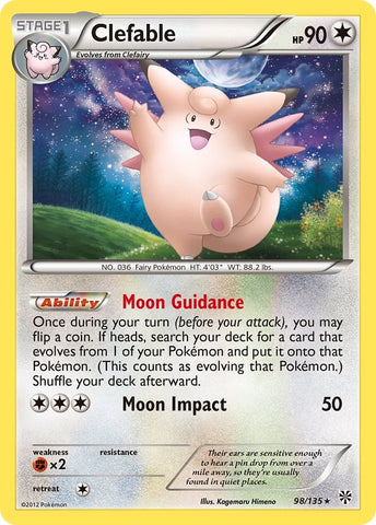 Image for Clefable (98/135) [Plasma Storm]