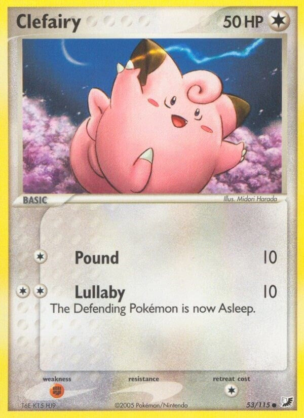 Image for Clefairy (53/115) [Unseen Forces]