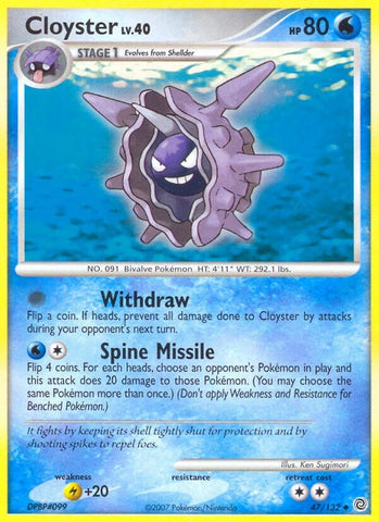 Image for Cloyster (47/132) [Secret Wonders]