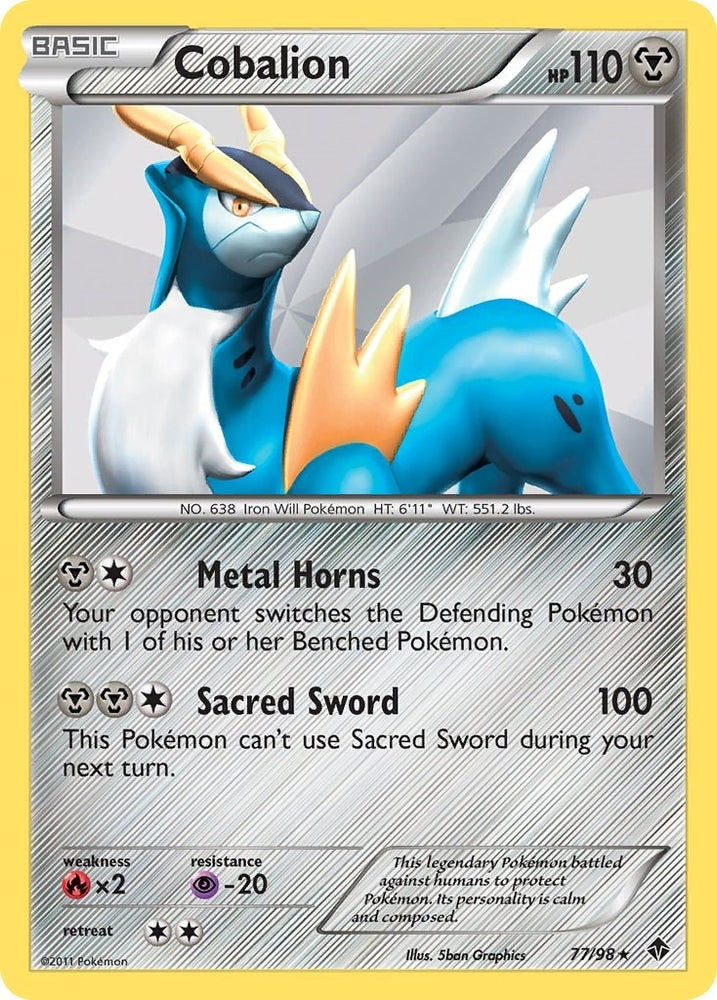 Image for Cobalion (77/98) [Emerging Powers]