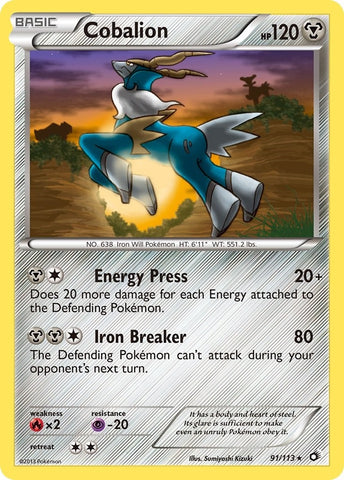 Image for Cobalion (91/113) [Legendary Treasures]