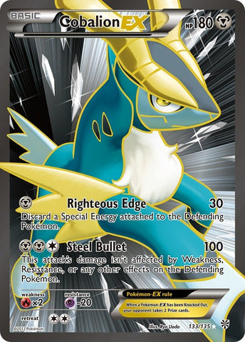 Image for Cobalion EX (133 Full Art) (133/135) [Plasma Storm]