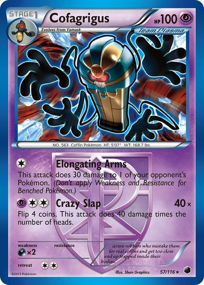 Image for Cofagrigus (Team Plasma) (57) (57/116) [Plasma Freeze]
