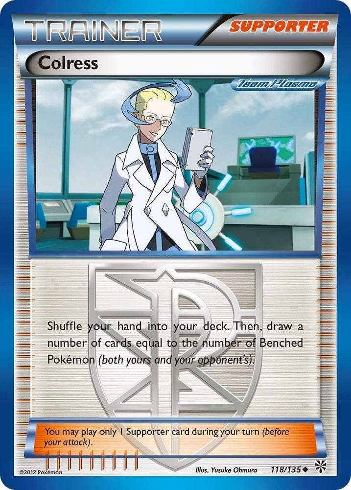 Image for Colress (Team Plasma) (118/135) [Plasma Storm]