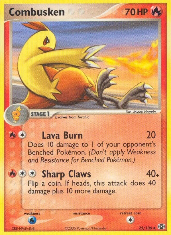 Image for Combusken (25/106) [Emerald]