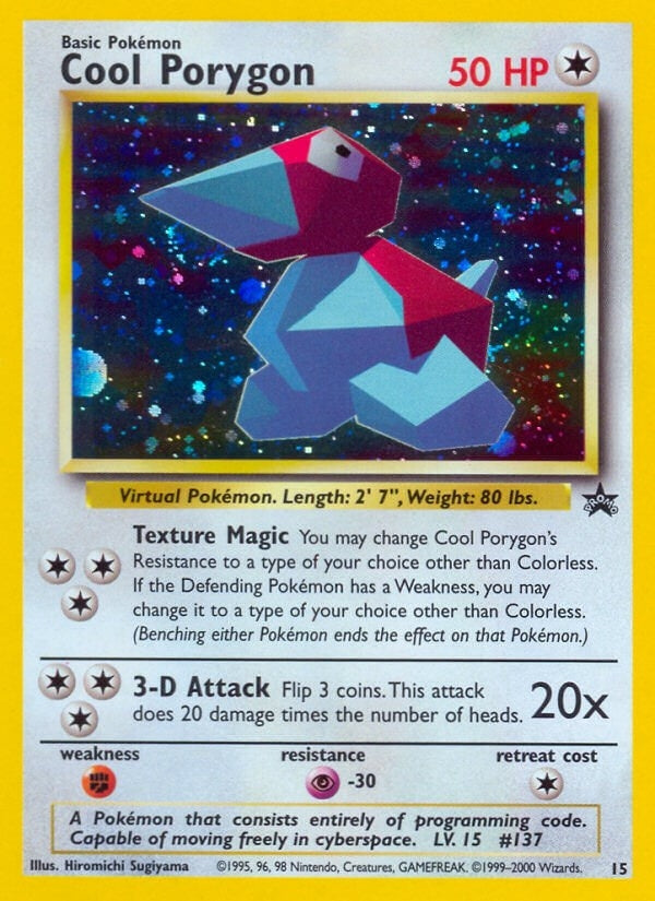 Image for Cool Porygon (15/53) [WoTC Promo]
