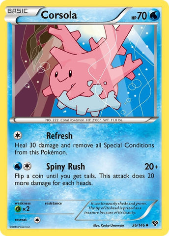 Image for Corsola (36/146) [XY Base Set]