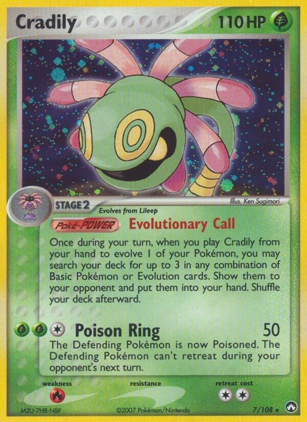 Image for Cradily (7/108) [Power Keepers]