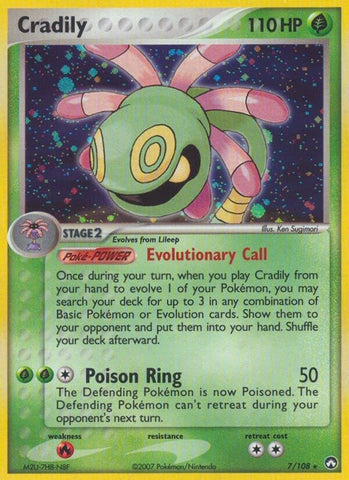 Image for Cradily (7/108) [Power Keepers]