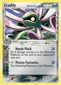 Image for Cradily (Delta Species) (2/110) [Holon Phantoms]