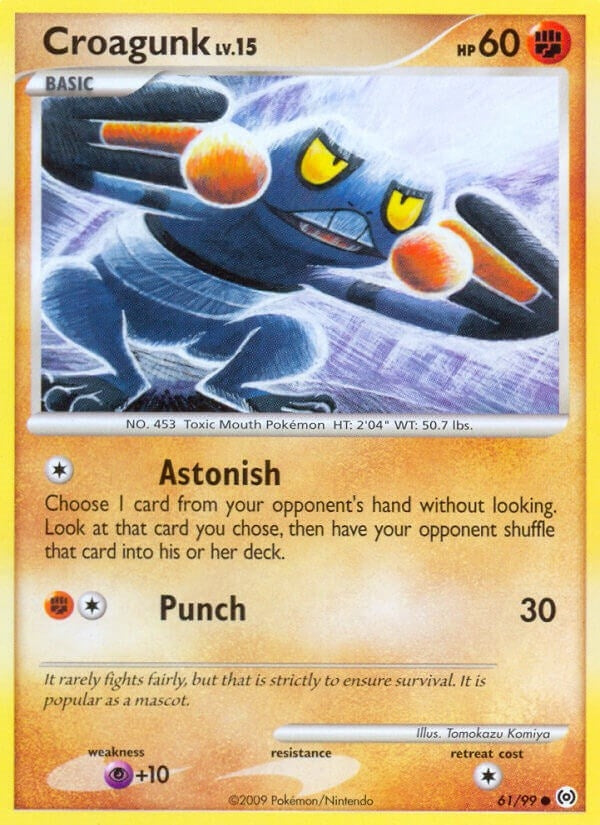 Image for Croagunk (61/99) [Arceus]