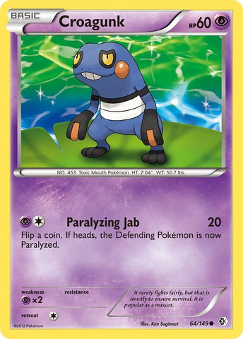 Image for Croagunk (64) (64/149) [Boundaries Crossed]