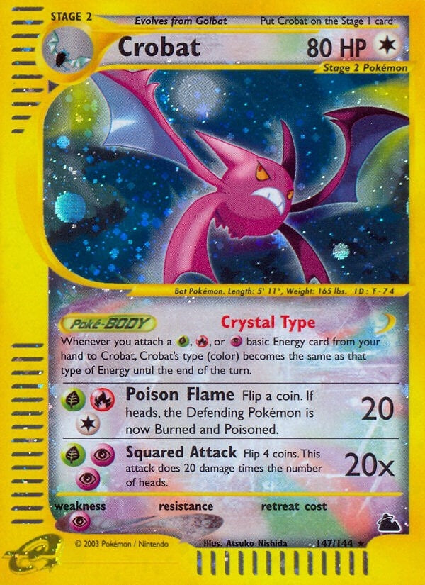 Image for Crobat (147) (147/144) [Skyridge]