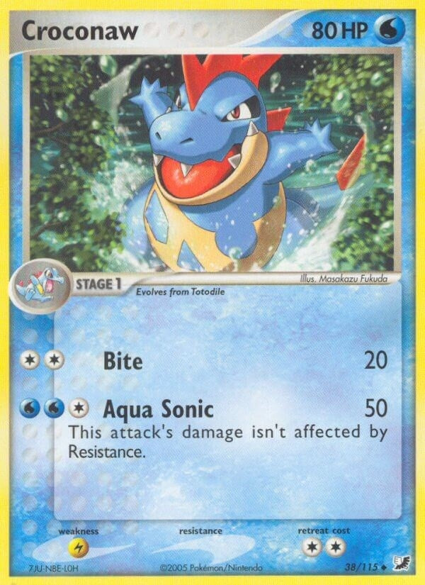 Image for Croconaw (38/115) [Unseen Forces]