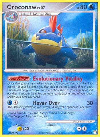 Image for Croconaw (44/123) (Mysterious Treasures) - Pokemon