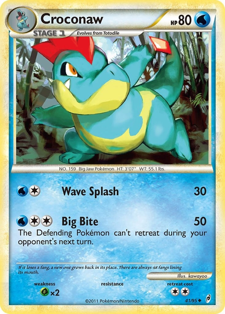 Image for Croconaw (41/95) [Call of Legends]