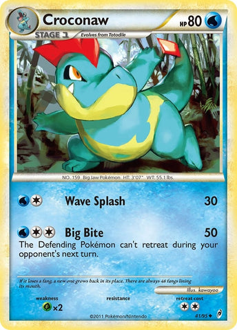 Image for Croconaw (41/95) [Call of Legends]