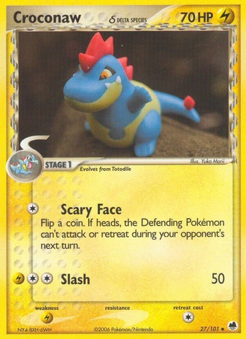 Image for Croconaw (Delta Species) (27/101) [Dragon Frontiers]