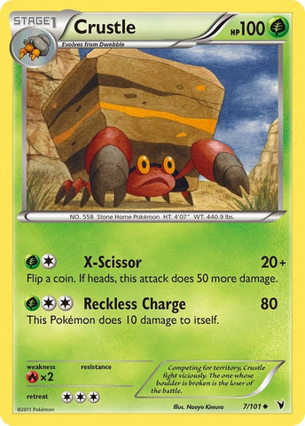 Image for Crustle (7/101) [Noble Victories]