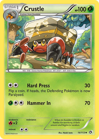 Image for Crustle (14/113) [Legendary Treasures]