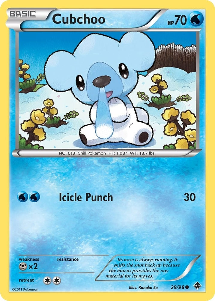 Image for Cubchoo (29) (29/98) [Emerging Powers]