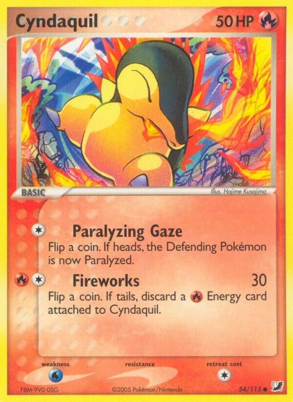 Image for Cyndaquil (54/115) [Unseen Forces]